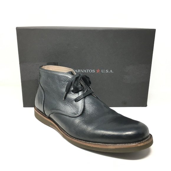 Men\'s John Varvatos USA Brooklyn Chukka Boots Shoes Size 11.5 Black Leather main image 11